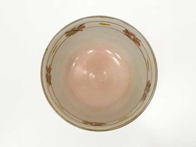 道具 ] - 道具 京焼 橋本永豊造 赤絵申茶碗（共箱） | ネット